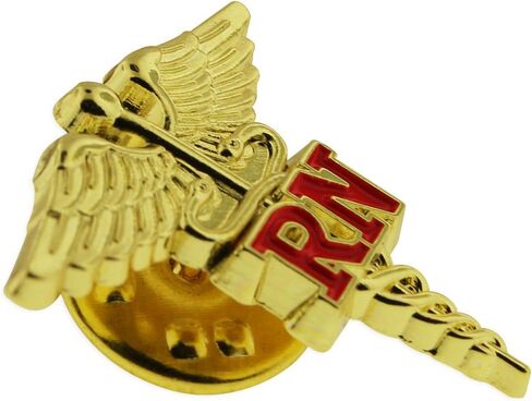 دبوس طية صدر السترة من المينا من PinMart Caduceus in Saudi Arabia