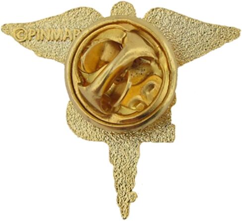 دبوس طية صدر السترة من المينا من PinMart Caduceus in Saudi Arabia