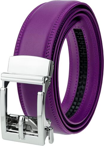 Gelante Ratchet Belt for Men, Mens Belts Leather 1.3'' Adjustable Trim to Fit Dress Belt in Kuwait