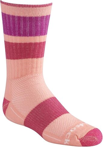 Wrightsock KIDS Escape Crew، الأولاد والبنات طبقة مزدوجة خالية من البثور مثالية للمشي لمسافات طويلة والارتداء اليومي in Kuwait