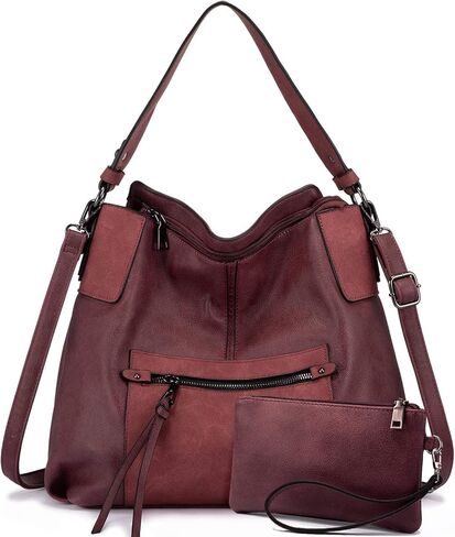 حقائب وحقائب يد للنساء من Realer Hobo، وحقائب كتف كبيرة الحجم مع شرابة in Kuwait