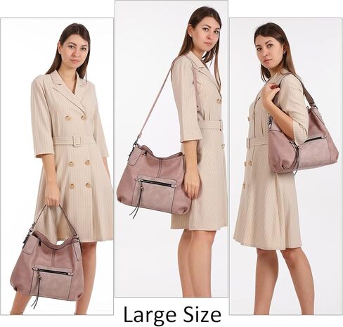 حقائب وحقائب يد للنساء من Realer Hobo، وحقائب كتف كبيرة الحجم مع شرابة in Kuwait