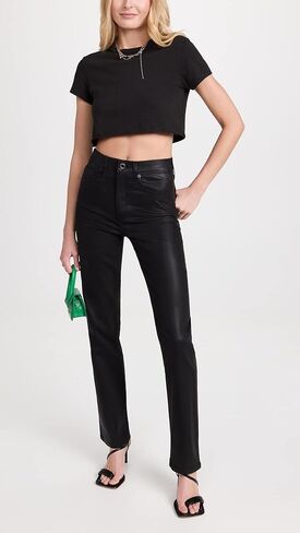 بنطال سابين ذو ساق مستقيمة للنساء من LE JEAN in Kuwait