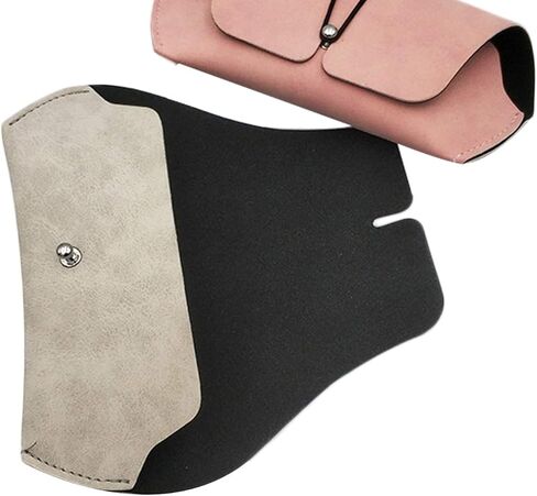 حافظة نظارة KADBLE "N/A"، حافظة نظارة شمسية محمولة للنساء والرجال، مجموعة من 3 قطع in Kuwait