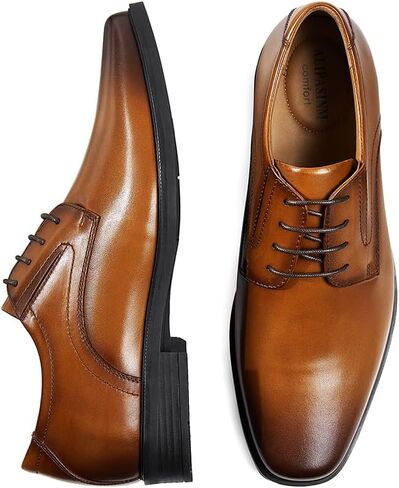 ALIPASINM Mens Oxford Leather Business Casual Shoes in Kuwait
