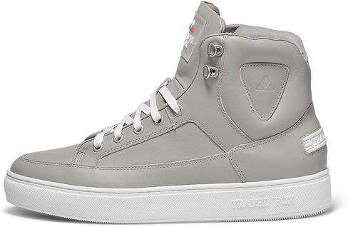 TRAVEL FOX Men's Jay Nappa Leather Round Toe Lace-Up High-Tops in Saudi Arabia