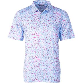 Cutter & Buck Men's Big & Tall Pike Polo Petal Print