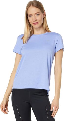 PUMA Women's Run Favorite Heathered Tee in Saudi Arabia