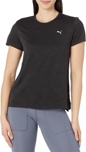 PUMA Women's Run Favorite Heathered Tee in Saudi Arabia