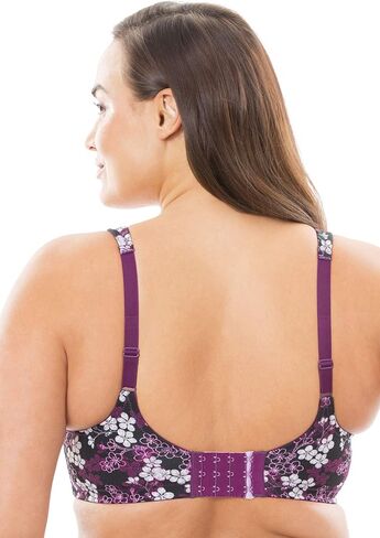 Leading Lady Brigitte Full Coverage Underwire T-Shirt Bra - Molded, Padded, Seamless Bra. Includes Plus Size Bras For Women in Kuwait