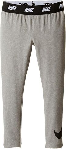 Nike Kids Girl's Sport Essentials Printed Leggings (Little Kids) Dark Grey Heather 6 Little Kids in Saudi Arabia