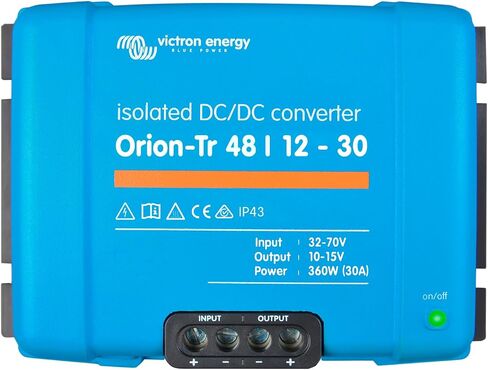 Victron Energy Orion-Tr IP43 48/12-Volt 30 amp 360-Watt Isolated DC-DC Converter in Saudi Arabia