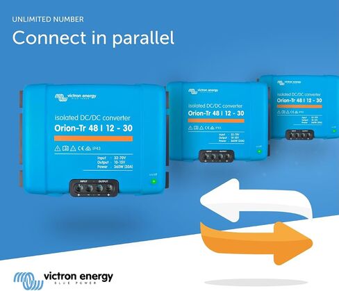 Victron Energy Orion-Tr IP43 48/12-Volt 30 amp 360-Watt Isolated DC-DC Converter in Saudi Arabia