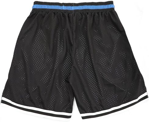 Basketball Athletic Shorts Men - Mesh Gym Sports Workout Training Drawstring Retro Casual Fashion Short with Pockets… in Saudi Arabia