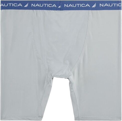 Nautica Men's Performance Compression Base Layer Solid Athletic Bike Shorts in Kuwait