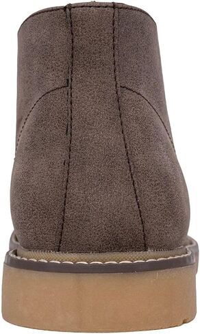 حذاء Chukka للرجال من NINE WEST - حذاء شوكا ديزرت شوكا الكلاسيكي المصنوع من الجلد السويدي الصغير - حذاء كاجوال ورسمي - حذاء أكسفورد شوكا للكاحل برباط متوسط ​​الارتفاع للرجال in Kuwait