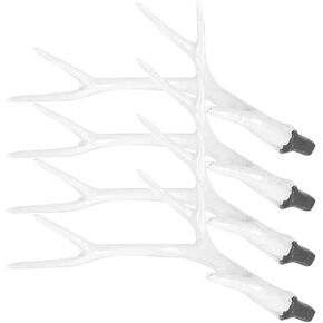 NOLITOY 2 Pairs Christmas Deer Antlers Headband Flocking Faun Hair Hoop Reindeer Headpiece for Cosplay Costume Accessory in Saudi Arabia