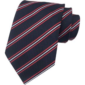 Men's Fashion Striped Patterned Ties Formal College Daily Woven Textured Necktie in Kuwait