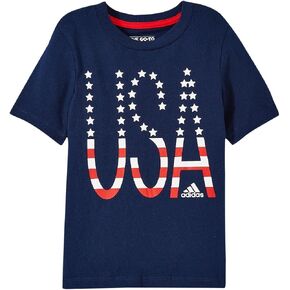 adidas Baby Boys' USA Pride Tee, Navy, 4T in Saudi Arabia