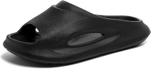 شبشب Cysincos الأصلي للرجال والنساء مضاد للانزلاق للاستخدام الداخلي والخارجي، أحذية سحابية سريعة الجفاف، صنادل الشاطئ للحمام، وسادة ناعمة، شباشب سحابة سميكة in Kuwait