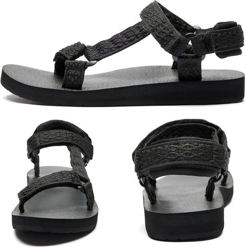 ميولي صندل صيفي كاجوال للنساء، صندل مائي مع دعم قوس القدم ونعل داخلي لبساط اليوغا، صندل قابل للطي للاستخدام في الهواء الطلق in Kuwait