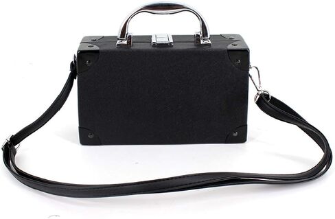 Vintage Radio Recorder Clutch Handbag Leather Top Metal Handle Crossbody Small Box Bag Shoulder Bag in Kuwait