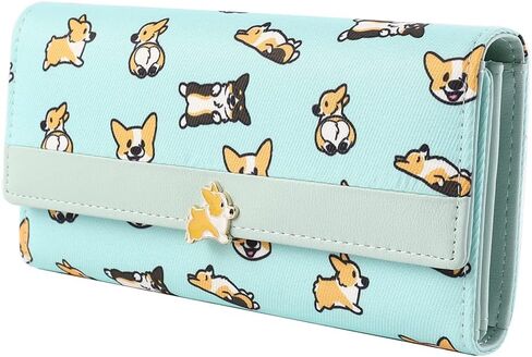 BAYSTORY Baystory Corgi Women Big Spender Clutch Travel Organizer Large Travel Purse Perfect Carry-All Money Manager Tri-fold in Saudi Arabia