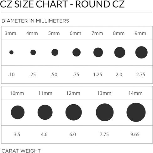 Traditional Classic 2CT Brilliant Cut Round AAA CZ Solitaire Clip On Stud Earrings for Women -Yellow Gold or Silver Plated Non-Pierced Simulated Gemstone Jewel Colors Birthstone 8MM in Kuwait