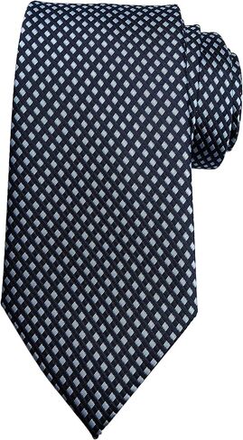 Wehug Men's Classic Stripe Jacquard Woven Silk Tie Formal Party Suit Necktie Neck Ties For Men in Saudi Arabia