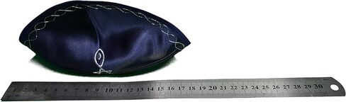 قبعة KIPPIK Satin Set Lot Kippah للرجال والأطفال - جميلة، قابلة للتنفس، مريحة، ناعمة، Yamaka Kippa in Saudi Arabia