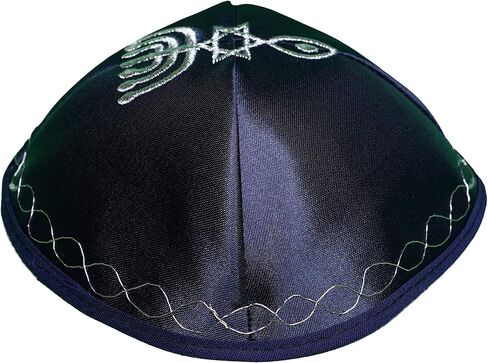 قبعة KIPPIK Satin Set Lot Kippah للرجال والأطفال - جميلة، قابلة للتنفس، مريحة، ناعمة، Yamaka Kippa in Saudi Arabia