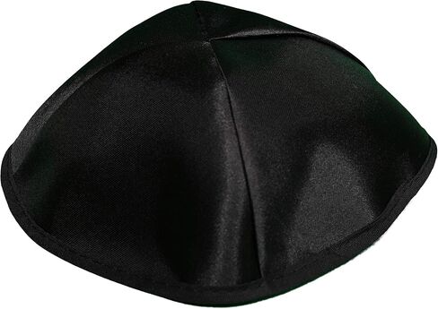 قبعة KIPPIK Satin Set Lot Kippah للرجال والأطفال - جميلة، قابلة للتنفس، مريحة، ناعمة، Yamaka Kippa in Kuwait