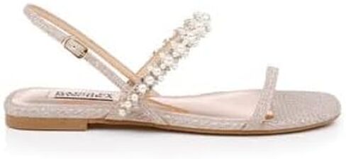 Badgley Mischka Women's Natalee Flat Sandal in Saudi Arabia