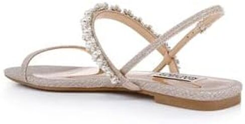Badgley Mischka Women's Natalee Flat Sandal in Saudi Arabia