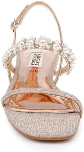 Badgley Mischka Women's Natalee Flat Sandal in Saudi Arabia