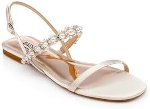 Badgley Mischka Women's Natalee Flat Sandal in Saudi Arabia