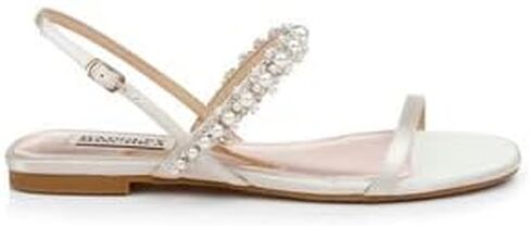 Badgley Mischka Women's Natalee Flat Sandal in Saudi Arabia