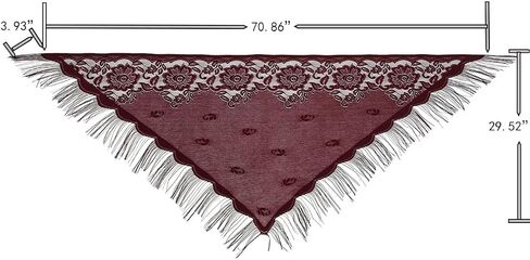 LMVERNA Shawl Wraps for Women New Nylon Hollow Solid Color Breathable Tassel Triangle Scarf Shawl in Saudi Arabia