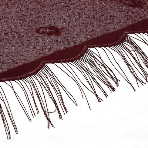 LMVERNA Shawl Wraps for Women New Nylon Hollow Solid Color Breathable Tassel Triangle Scarf Shawl in Saudi Arabia