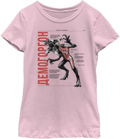 Netflix girls Anatomy of Demogorgon T-Shirt in Saudi Arabia