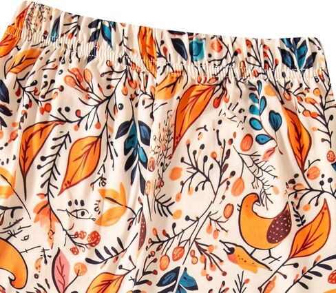 Fantasy Era 3 قطع للأطفال الصغار والبنات لعيد الشكر على شكل يقطين تركيا، تنورة علوية بأكمام طويلة مع عصابة رأس in Kuwait