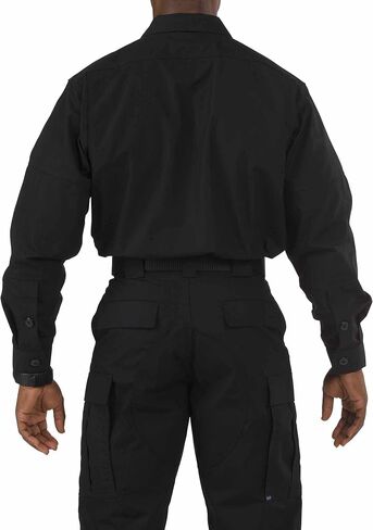 5.11 Men's Tactical Taclite Polyester-Cotton Ripstop Fabric TDU Long-Sleeve Shirt, Style 72054 in Saudi Arabia