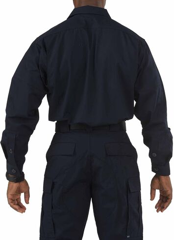 5.11 Men's Tactical Taclite Polyester-Cotton Ripstop Fabric TDU Long-Sleeve Shirt, Style 72054 in Saudi Arabia