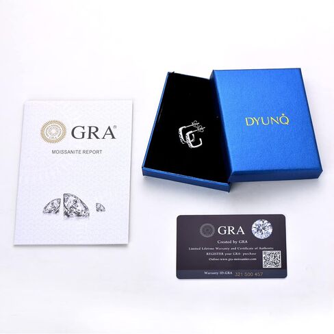 DYUNQ مويسانيتي هوب أقراط الرجال، مختبر خلق الماس الأسود 925 الفضة الاسترليني هيبوالرجينيك 4.5MM ذكر Huggie، 18K الذهب الأبيض مطلي الذكرى السنوية مجوهرات عيد الحب هدايا للرجال الزوج in Kuwait