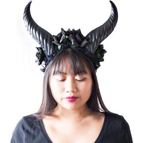 Hit Delights Cute Black Horns Headwear for Costumes، Halloween and Cosplay in Kuwait