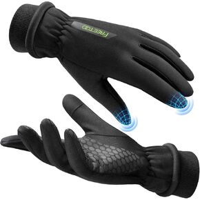 2022 Stylish Winter Gloves for Women, FREETOO Double Locking Thermal Running Gloves in Kuwait