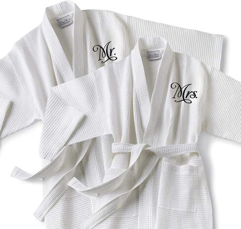 كلاسي برايد رداء للأزواج السيد والسيدة له ولها، مجموعة من قطعتين in Kuwait