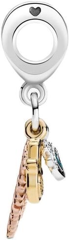Hamsa, All-seeing Eye & Feather Spirituality Dangle Charm 925 Sterling Silver Pendant,Girl Jewelry Beads Gifts for Women Bracelet&Necklace in Saudi Arabia