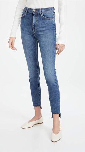 DL1961 Women's Chrissy Skinny Ultra High Rise Instasculpt Ankle in Kuwait