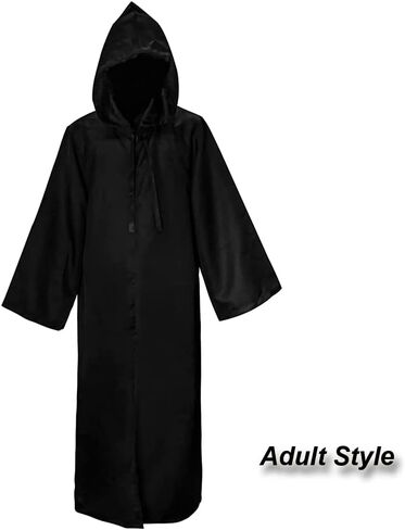 OSBO GradSeason للأطفال والكبار مقنعين رداء عباءة تونك فارس جيدي يتوهم حرب النجوم الرؤوس كول زي الهالوين التأثيري in Kuwait